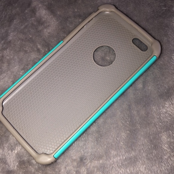 FREE‼️iPhone 6/6s case light grey/ turquoise case - Picture 3 of 6